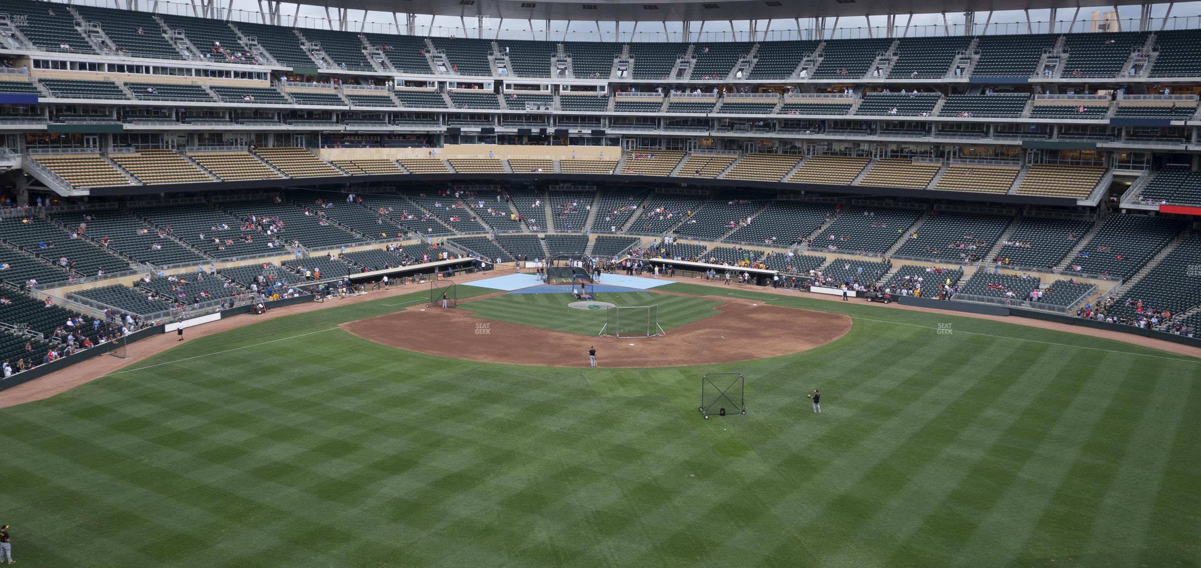 Seating view for Target Field Section 237