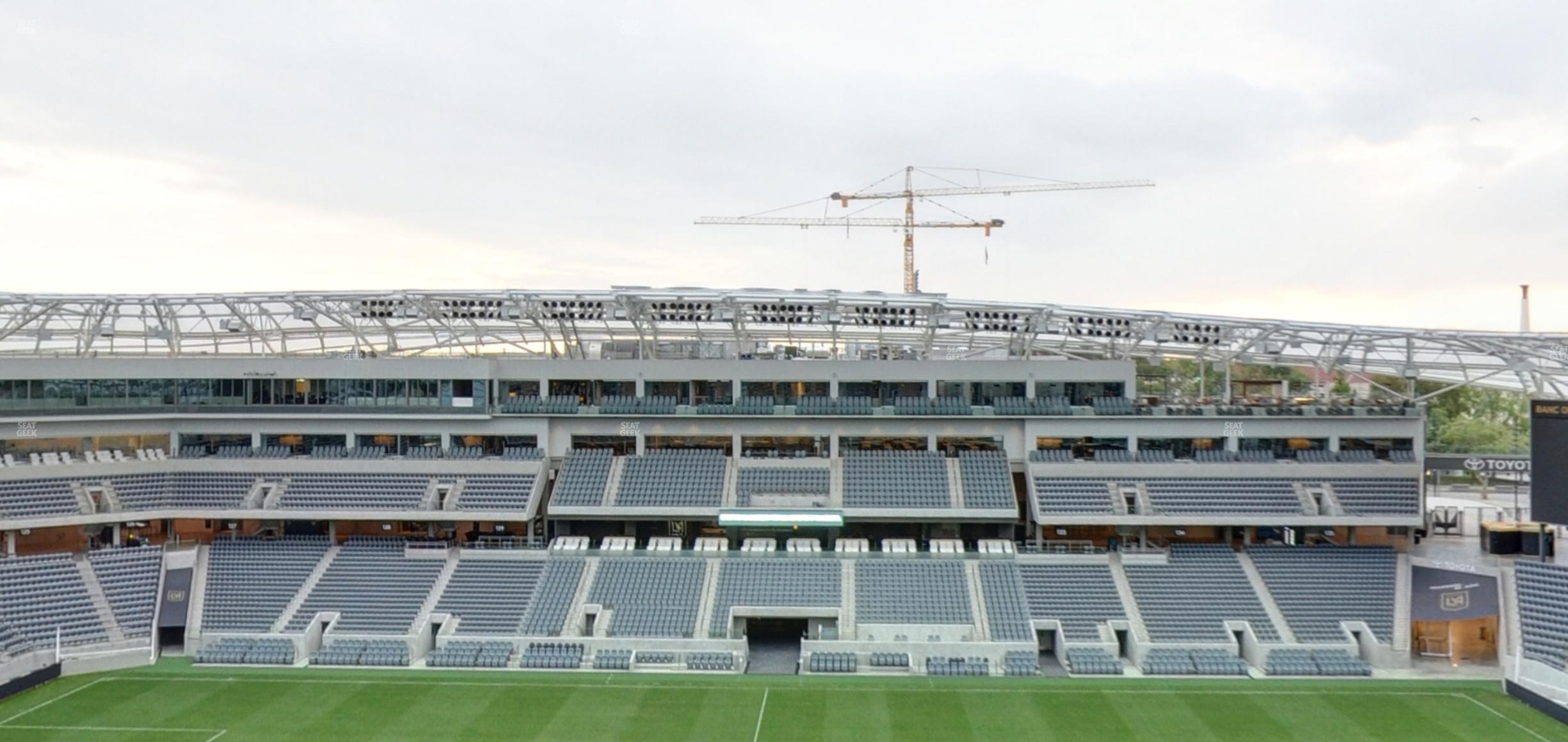 Seating view for BMO Stadium Section 212