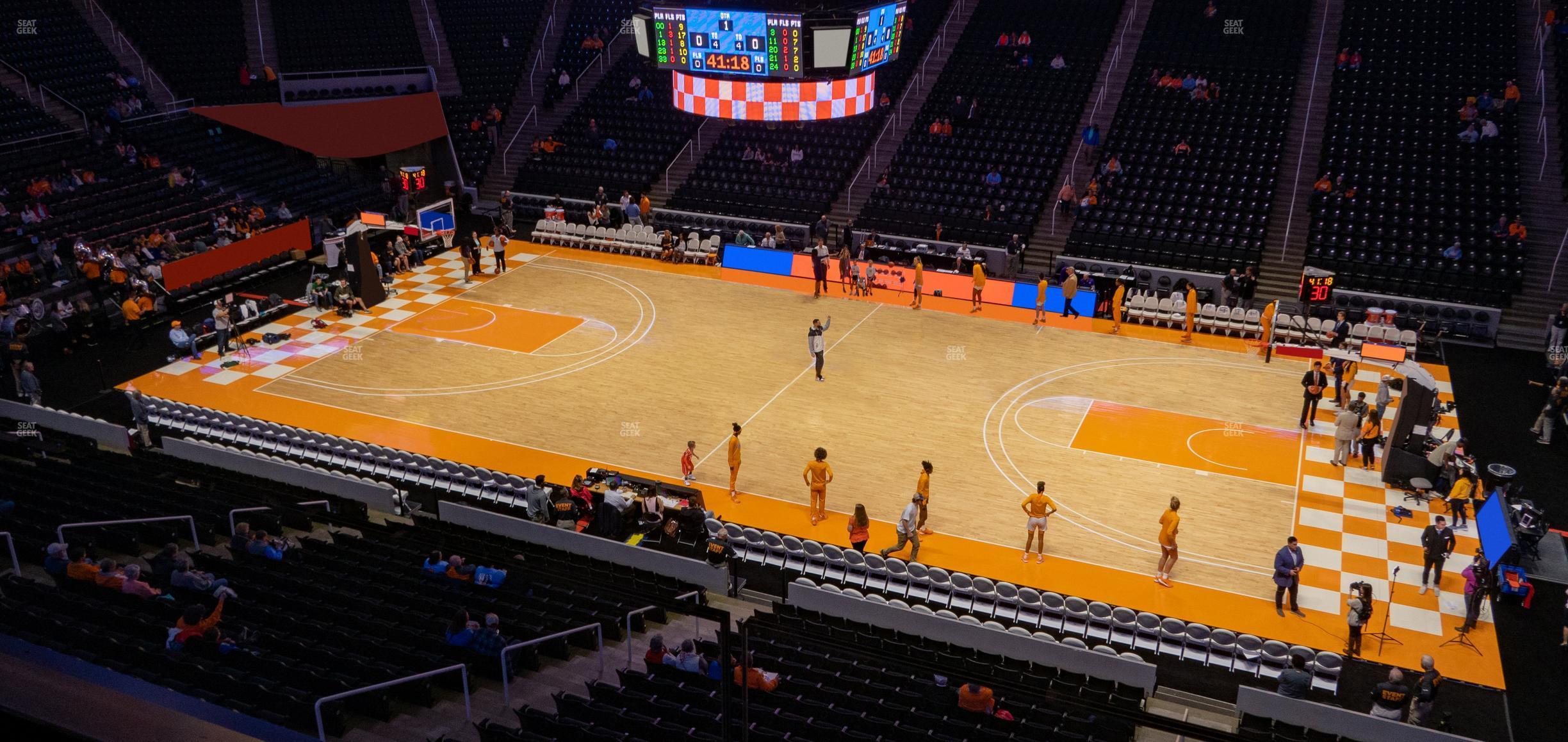 Seating view for Thompson-Boling Arena at Food City Center Section 219