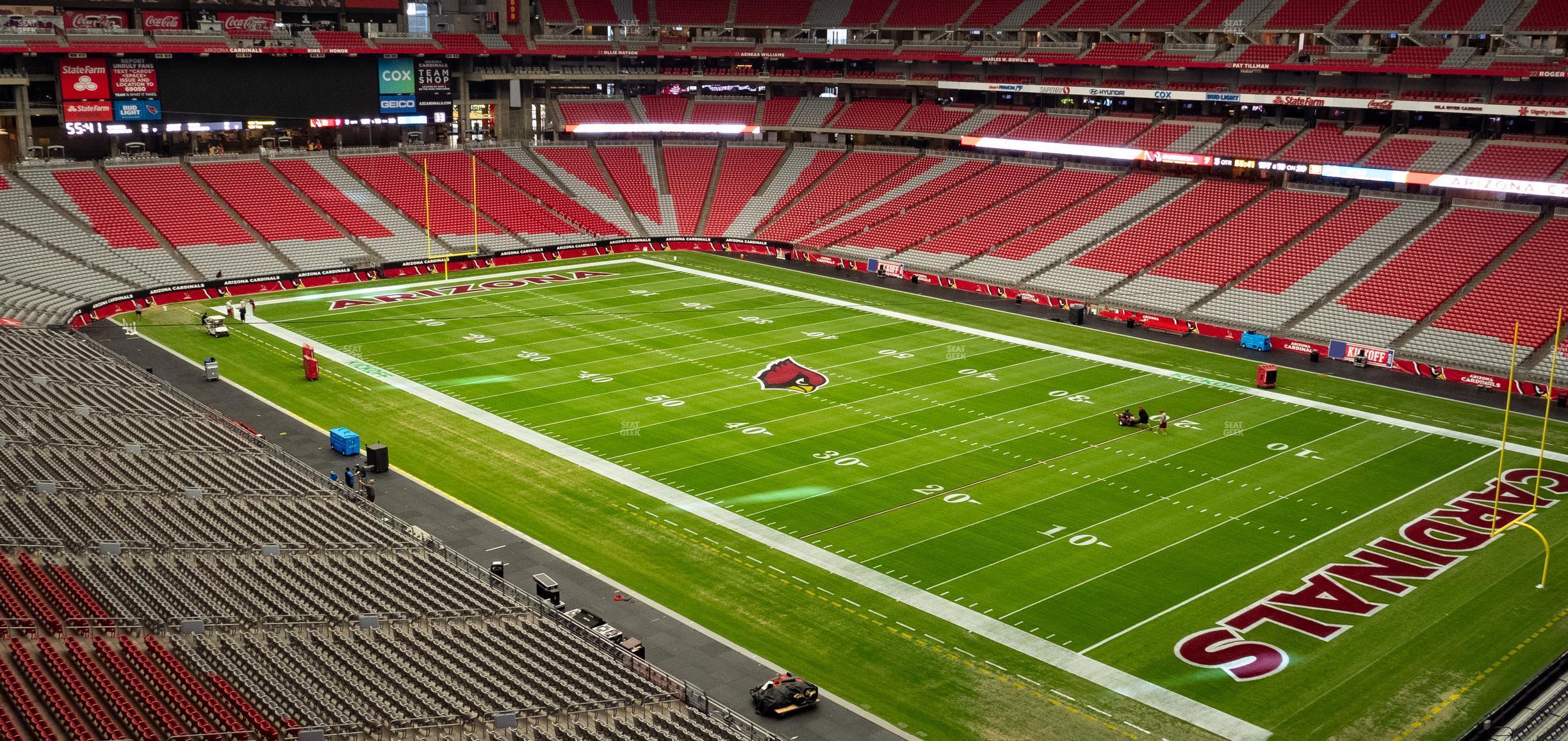 Seating view for State Farm Stadium Section Ring Of Honor 404