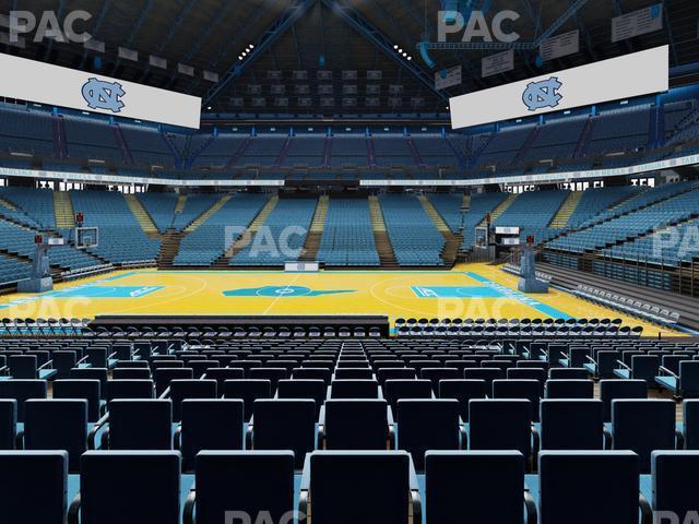 Seating view for Dean Smith Center Section 109