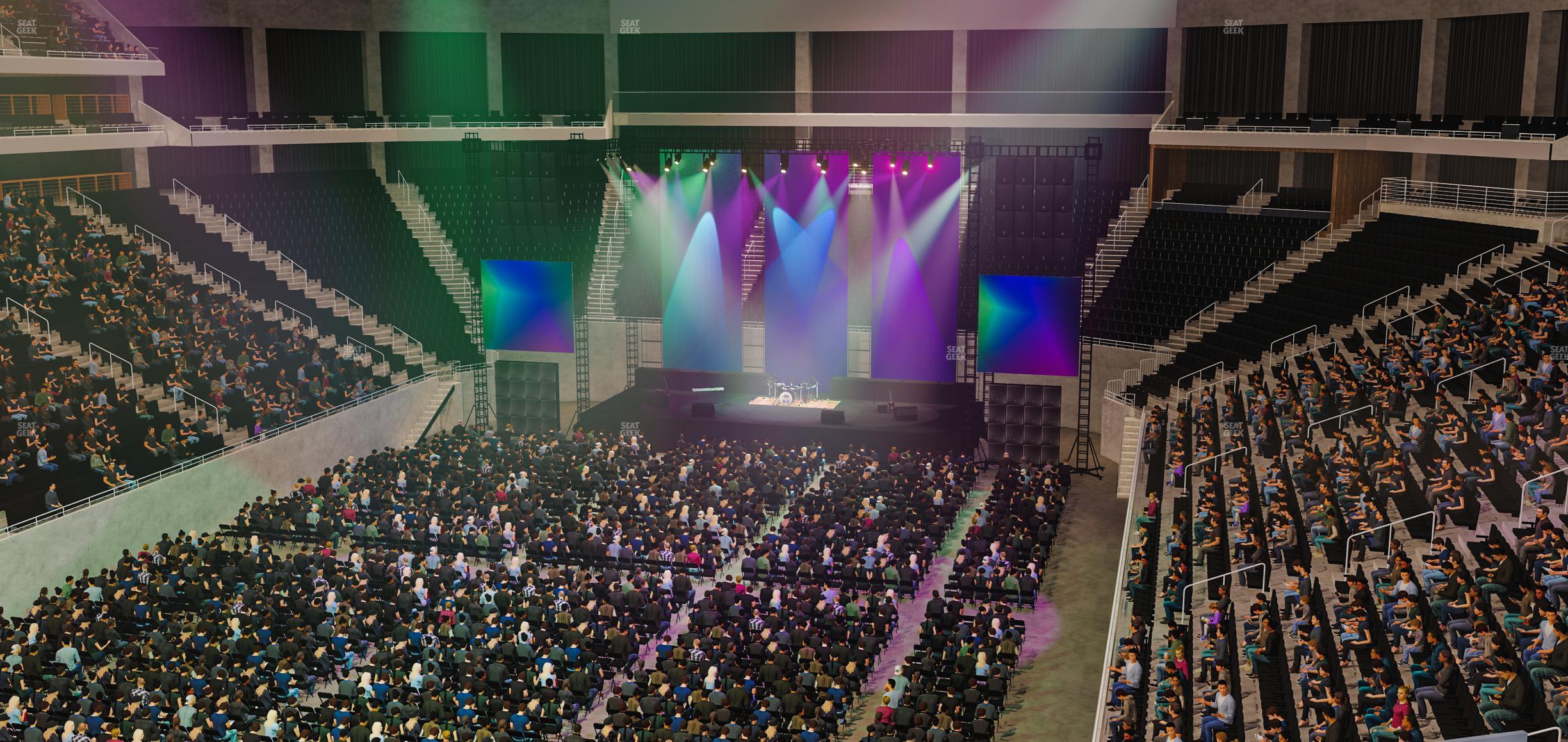 Seating view for Moody Center ATX Section Porch Suite 18