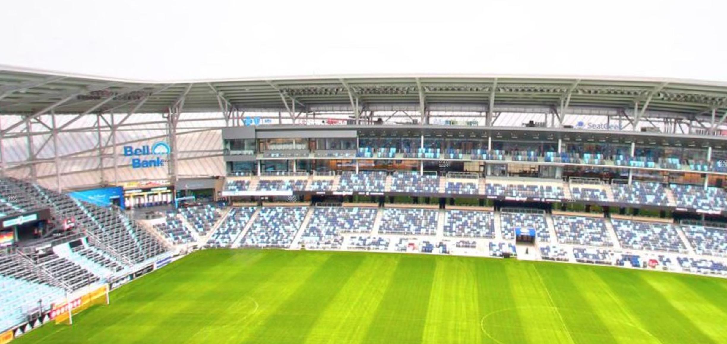 Seating view for Allianz Field Section 114