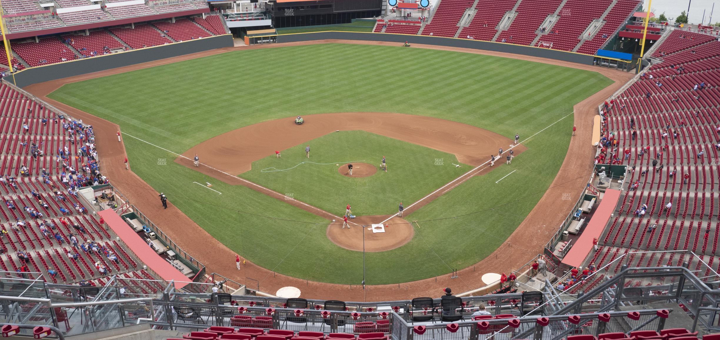 Seating view for Great American Ball Park Section 523