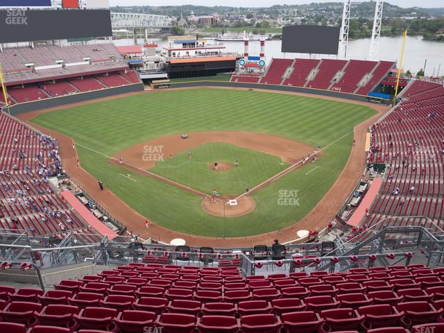 Seating view for Great American Ball Park Section 523