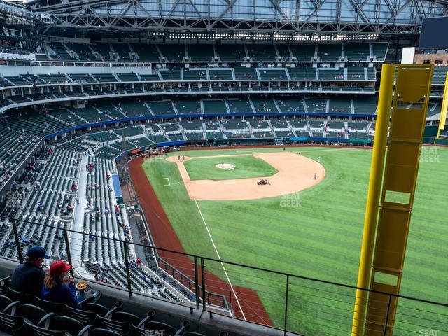 Seating view for Globe Life Field Section 231