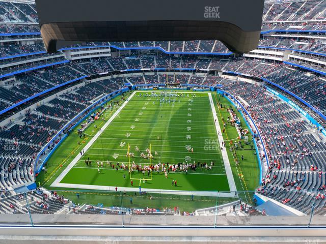 Seating view for SoFi Stadium Section 430