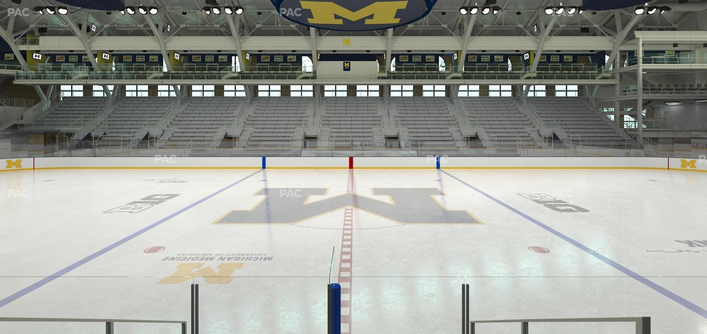 Seating view for Yost Arena Section 19