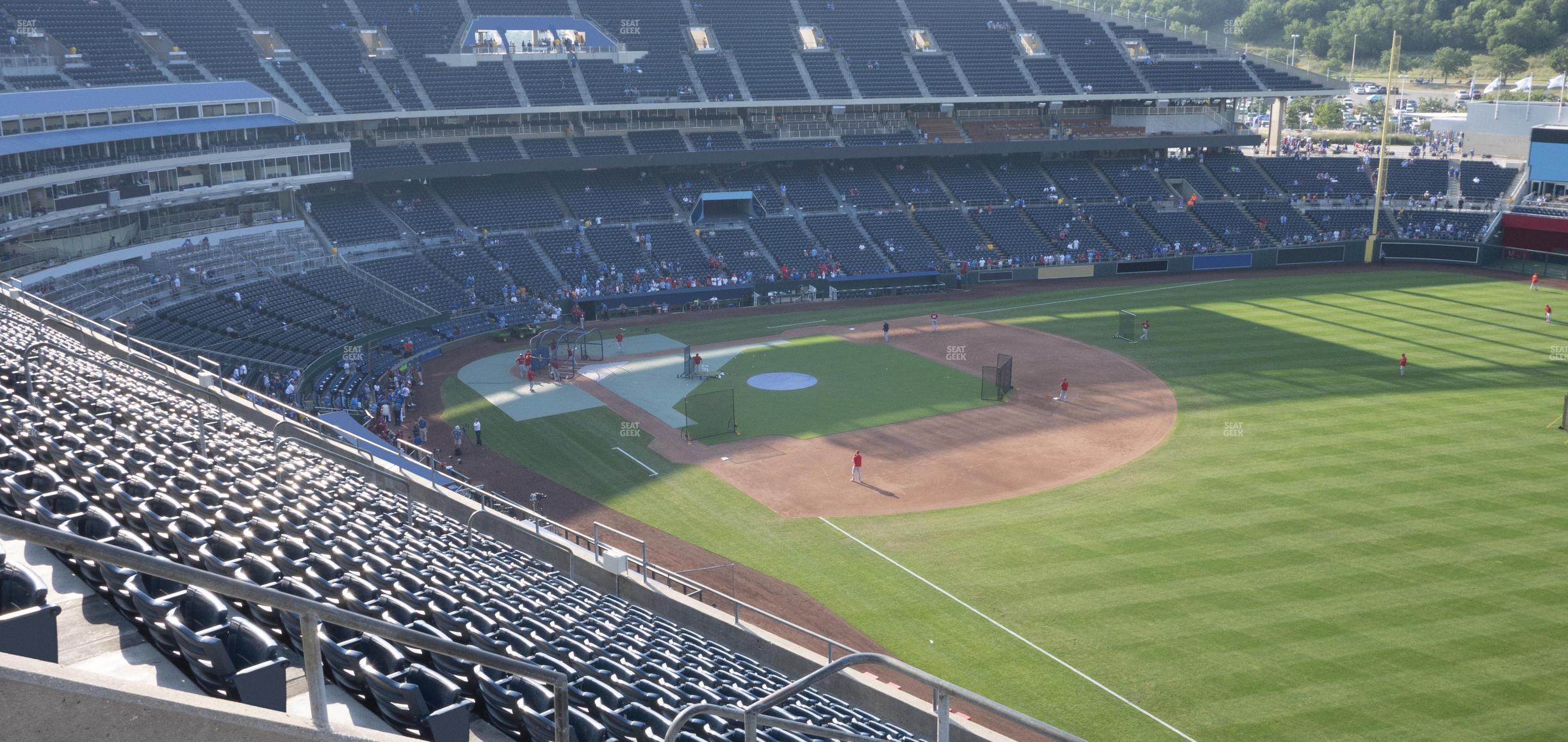 Seating view for Kauffman Stadium Section 439