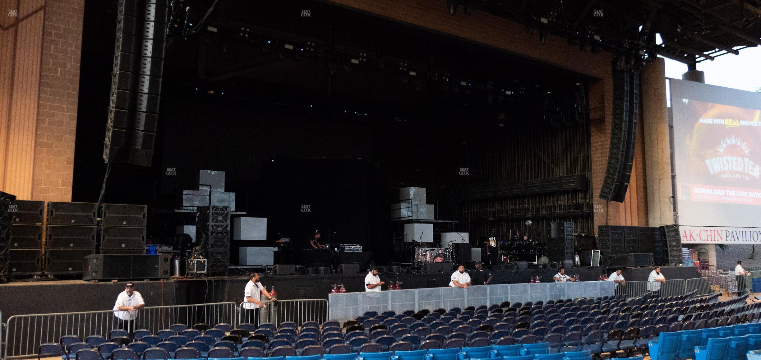 Seating view for Talking Stick Resort Amphitheatre Section 104