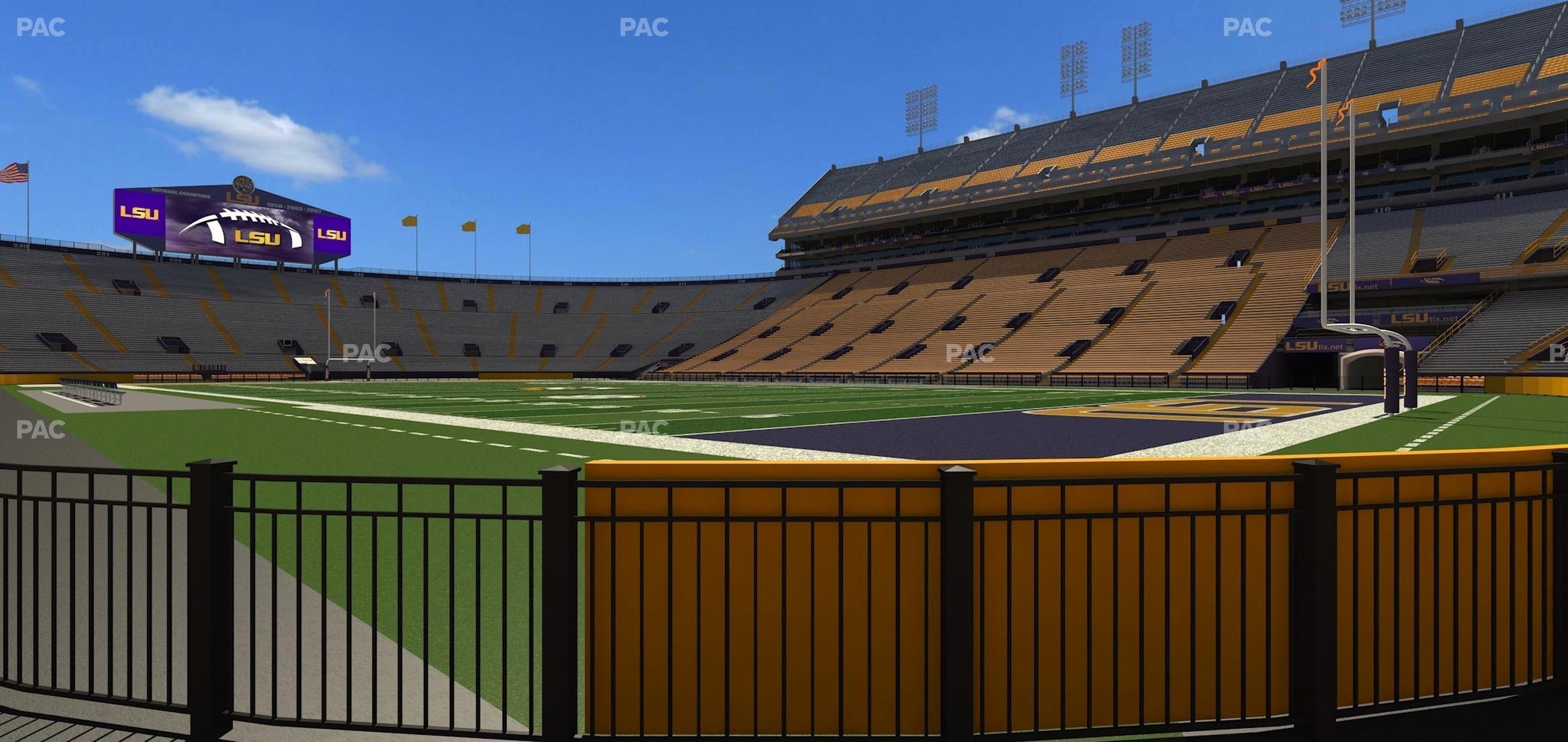 Seating view for Tiger Stadium Section Box 48