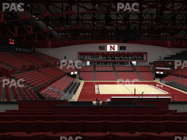 Seating view for Bob Devaney Sports Center Section C 1