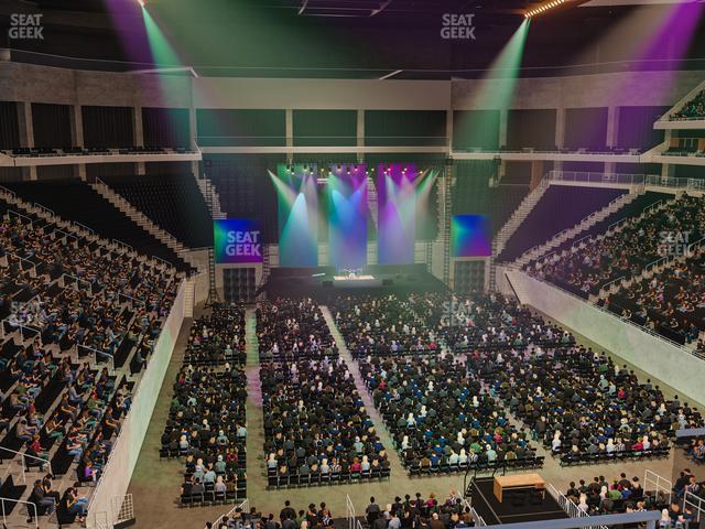 Seating view for Moody Center ATX Section Porch Suite 25