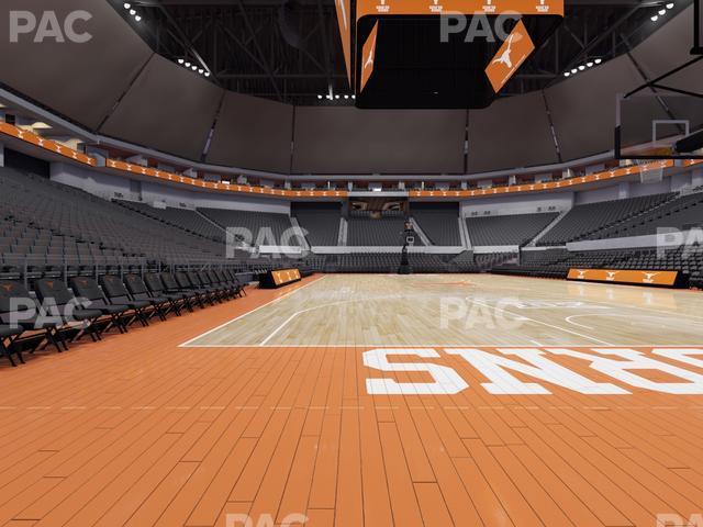 Seating view for Moody Center ATX Section Courtside West 2