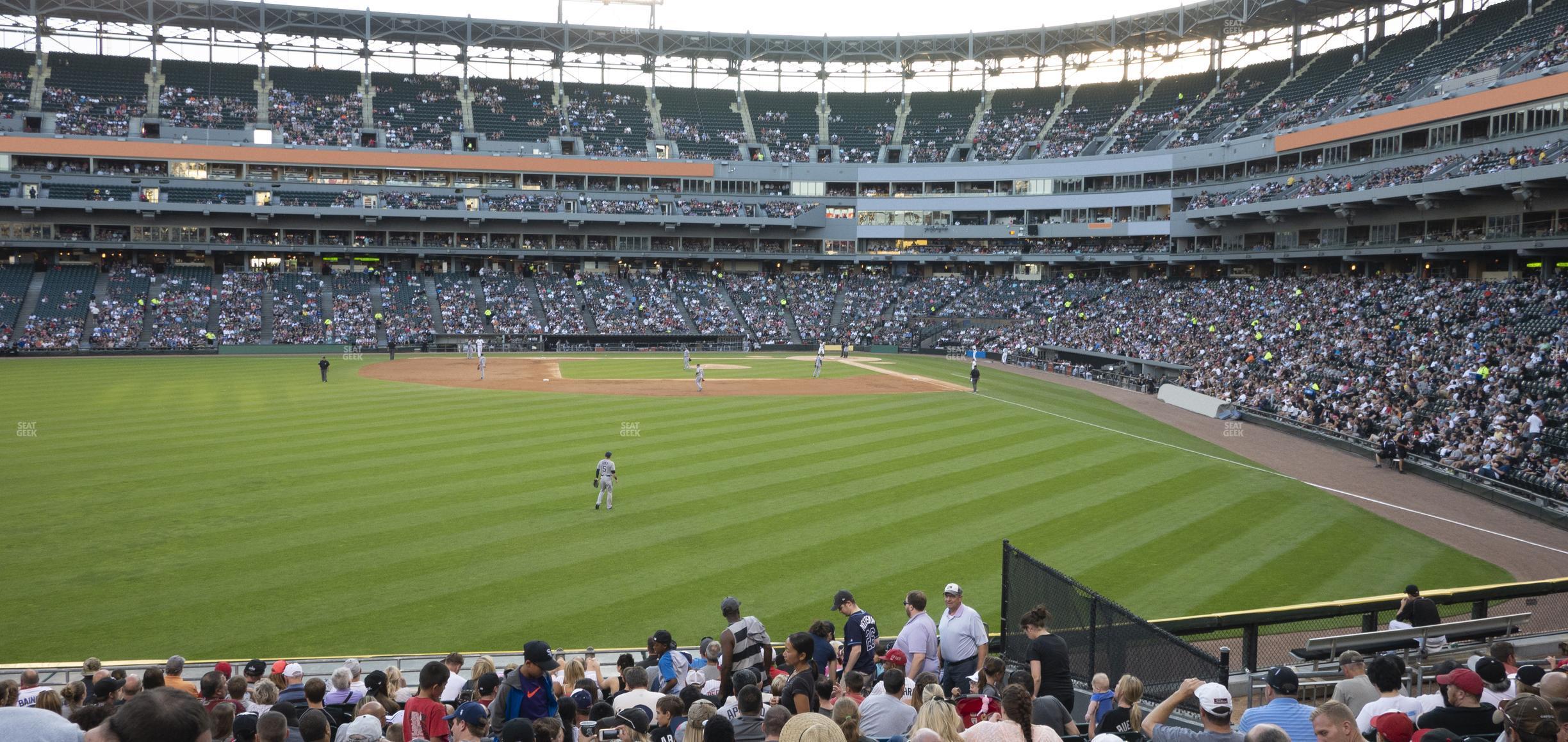 Seating view for Guaranteed Rate Field Section 159