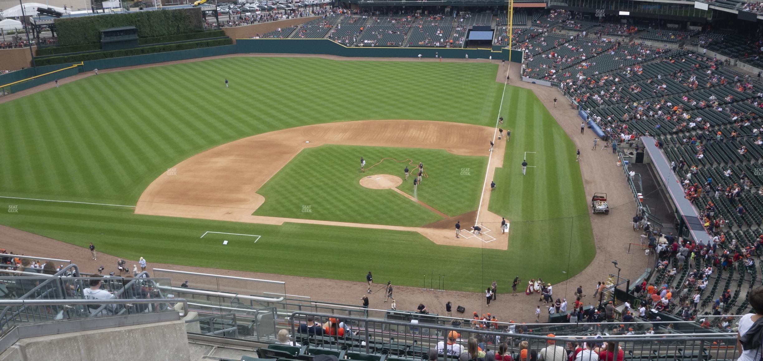 Seating view for Comerica Park Section 331