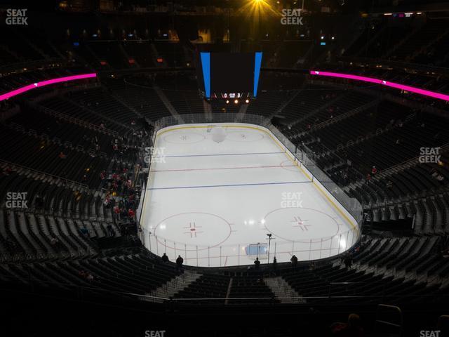 Seating view for T-Mobile Arena Section 213