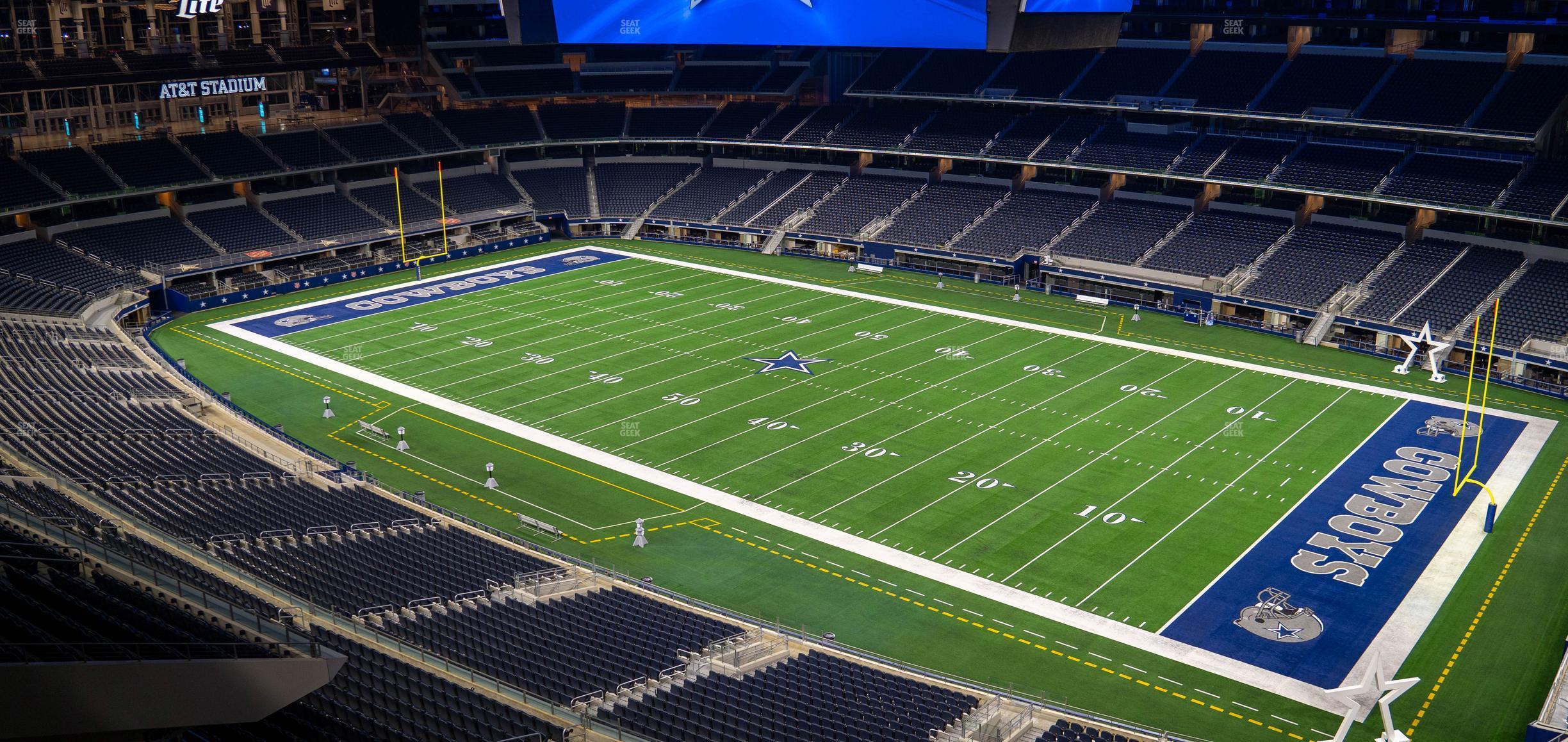 Seating view for AT&T Stadium Section Ring Of Honor Suite 536