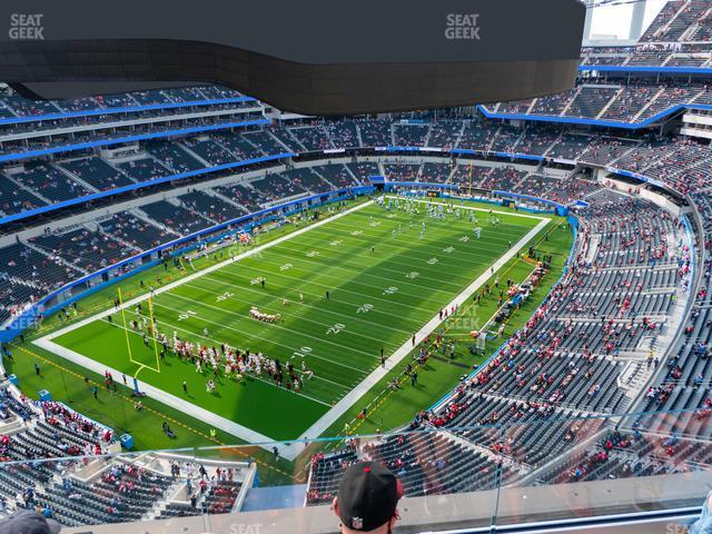 Seating view for SoFi Stadium Section 434