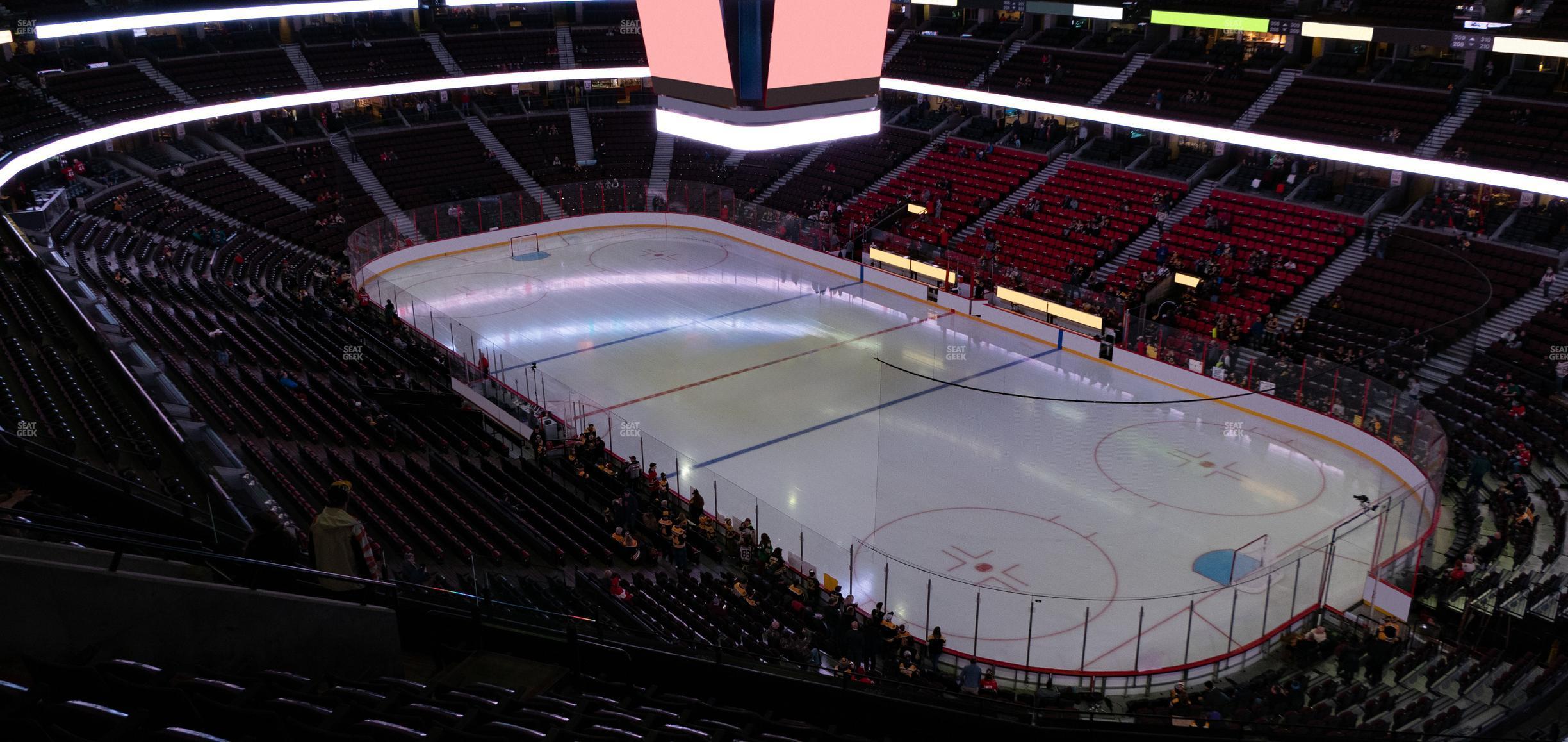 Seating view for Canadian Tire Centre Section 318