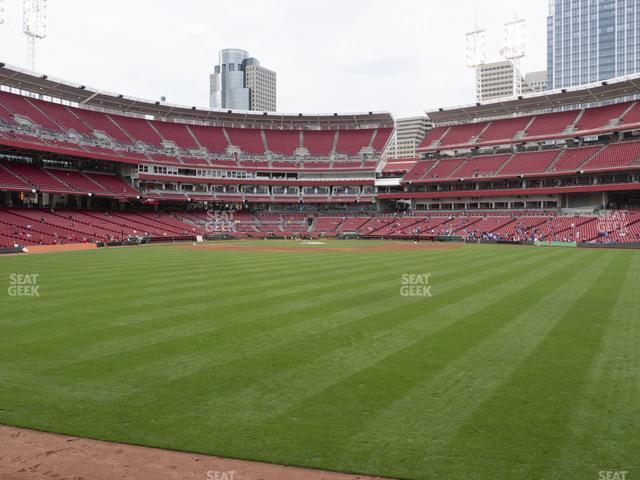 Seating view for Great American Ball Park Section 145