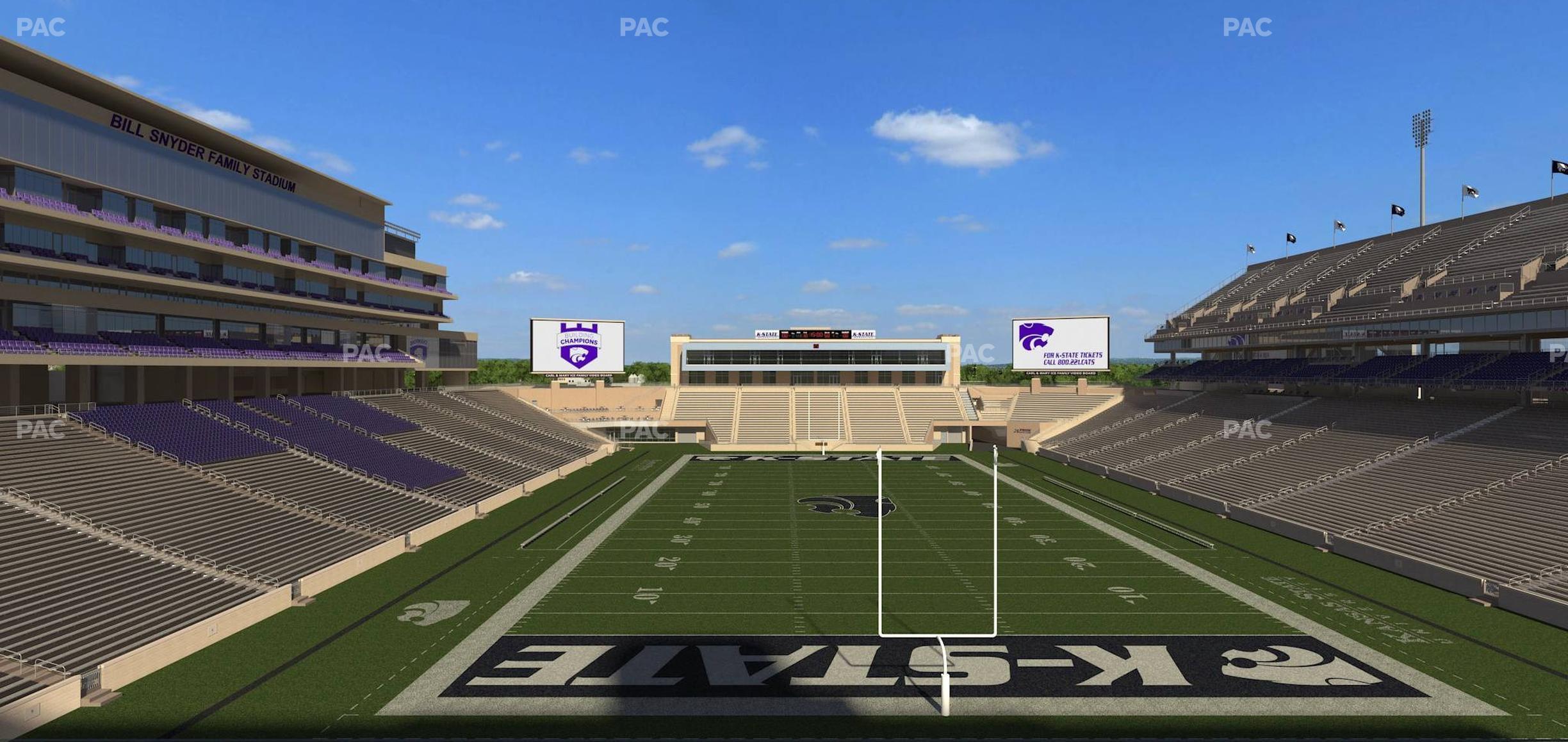 Seating view for Bill Snyder Family Stadium Section 103