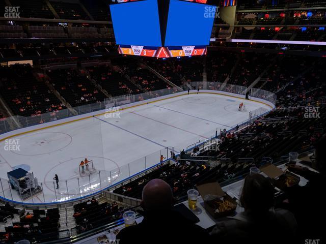 Seating view for Rogers Place Section Loge 11