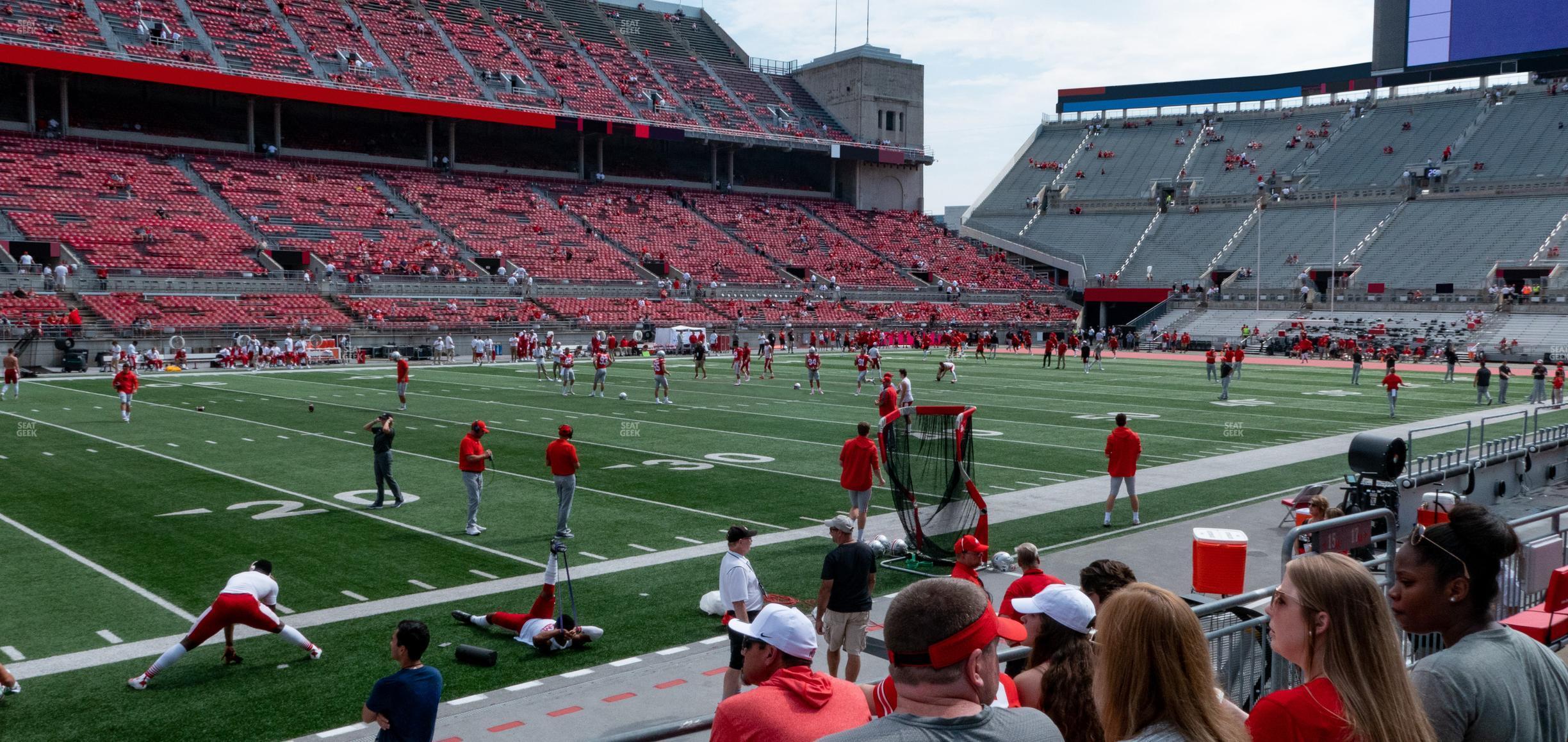 Seating view for Ohio Stadium Section 15 Aa