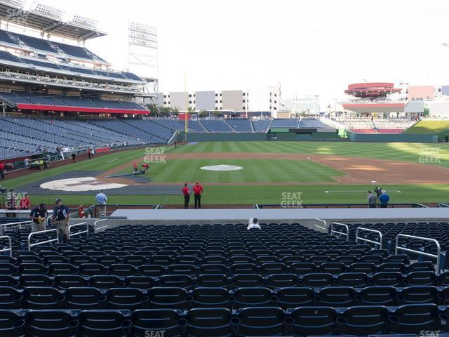 Seating view for Nationals Park Section 130