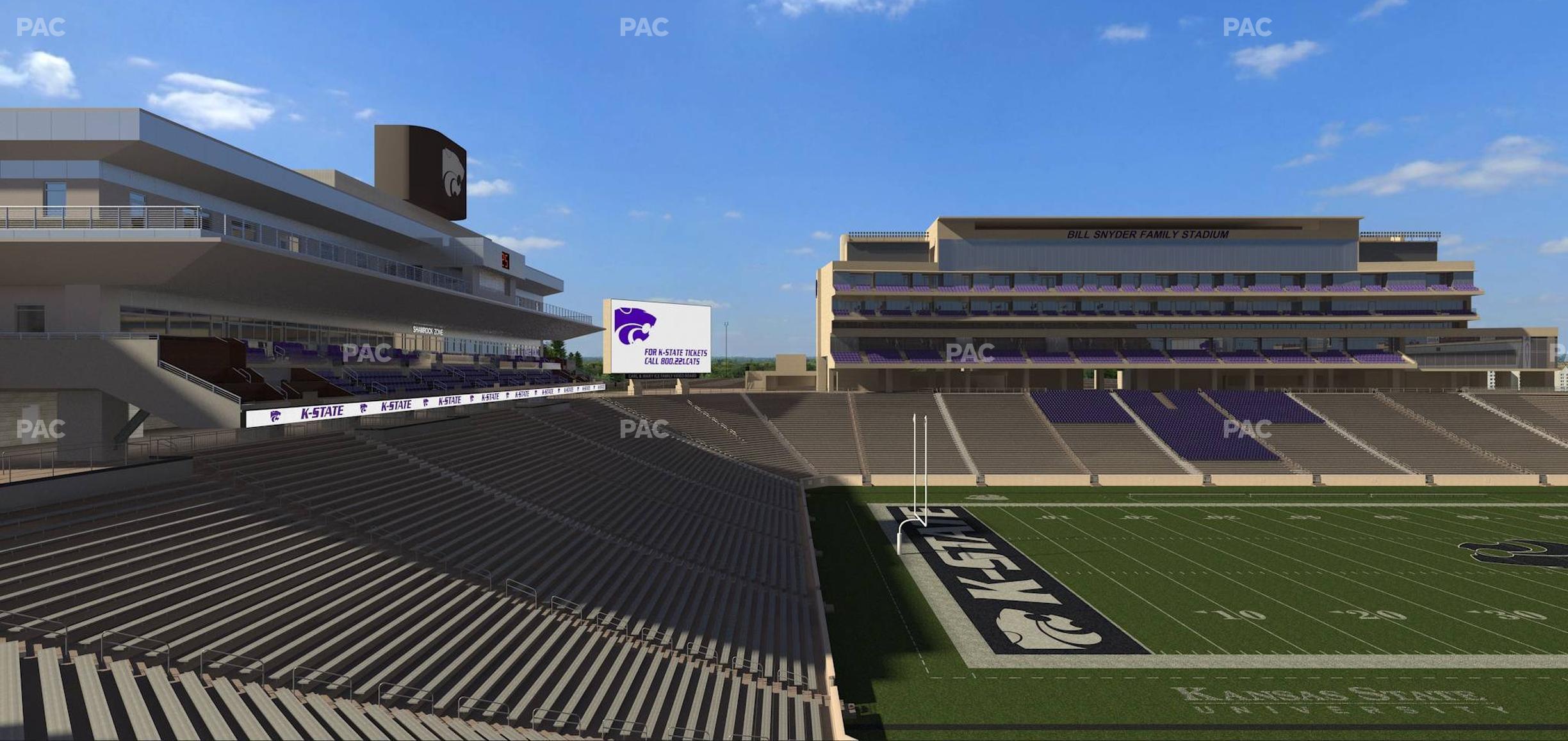 Seating view for Bill Snyder Family Stadium Section 220