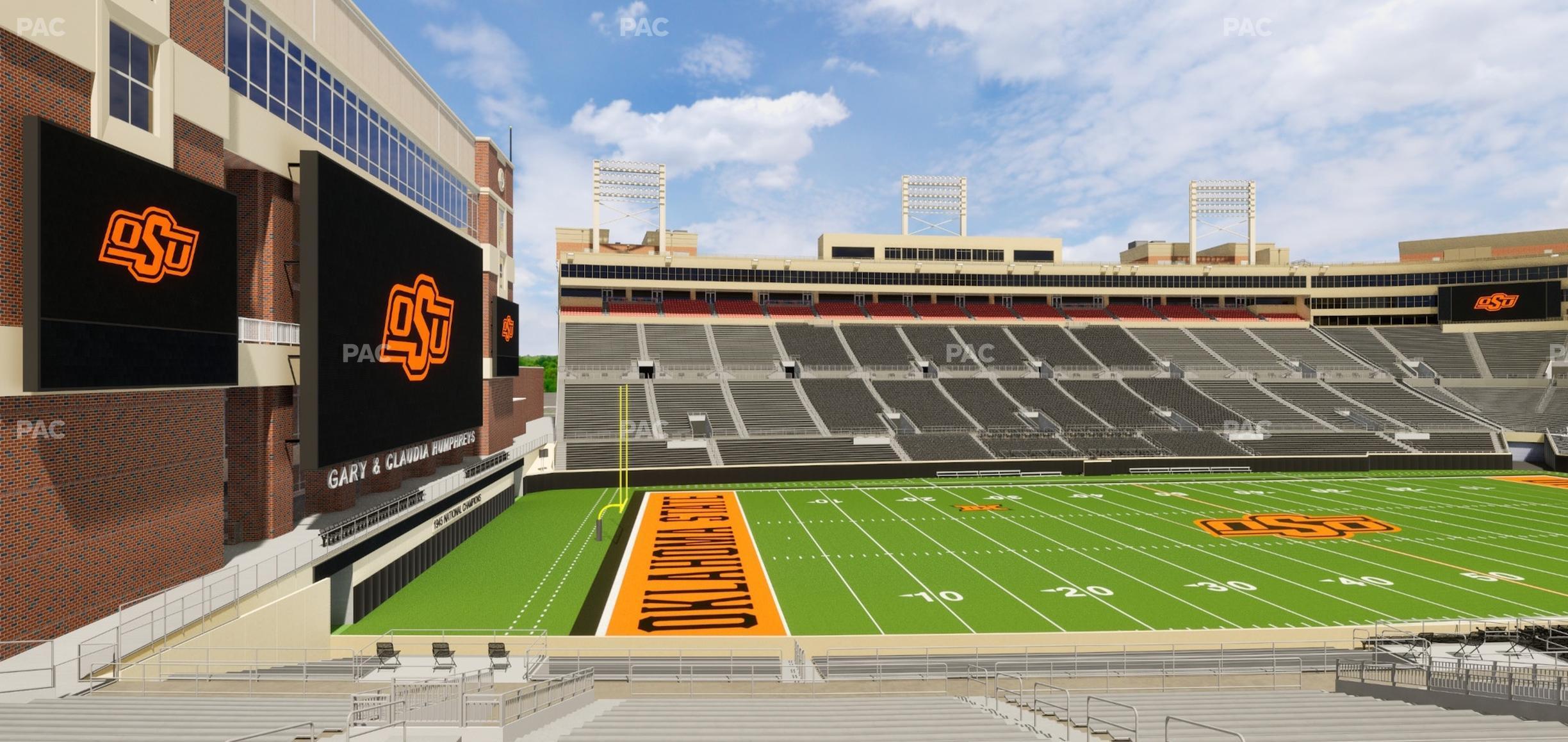 Seating view for Boone Pickens Stadium Section 140