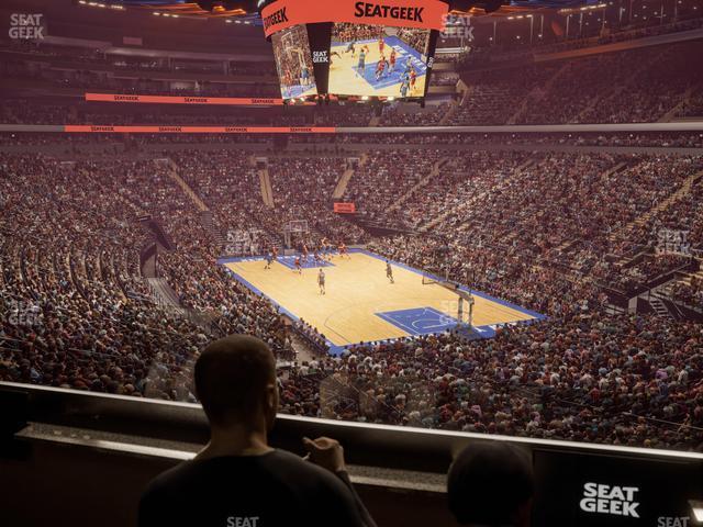 Seating view for Madison Square Garden Section Lexus Level Suite 58