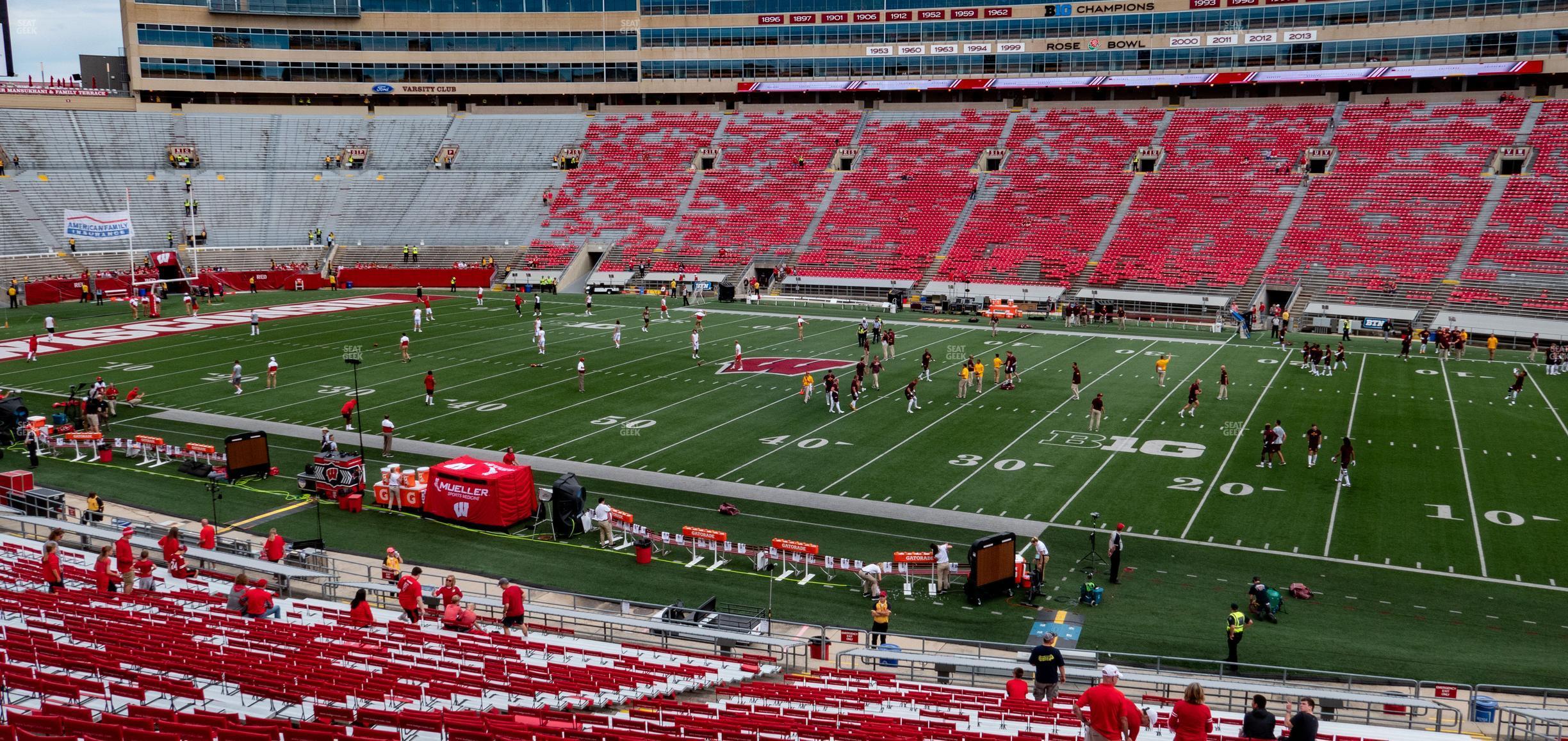 Seating view for Camp Randall Stadium Section C