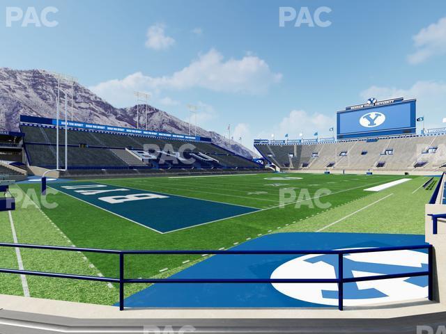 Seating view for LaVell Edwards Stadium Section 21