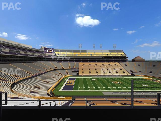 Seating view for Tiger Stadium Section Suite 122