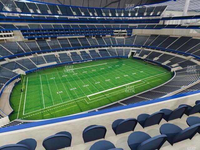 Seating view for SoFi Stadium Section 318