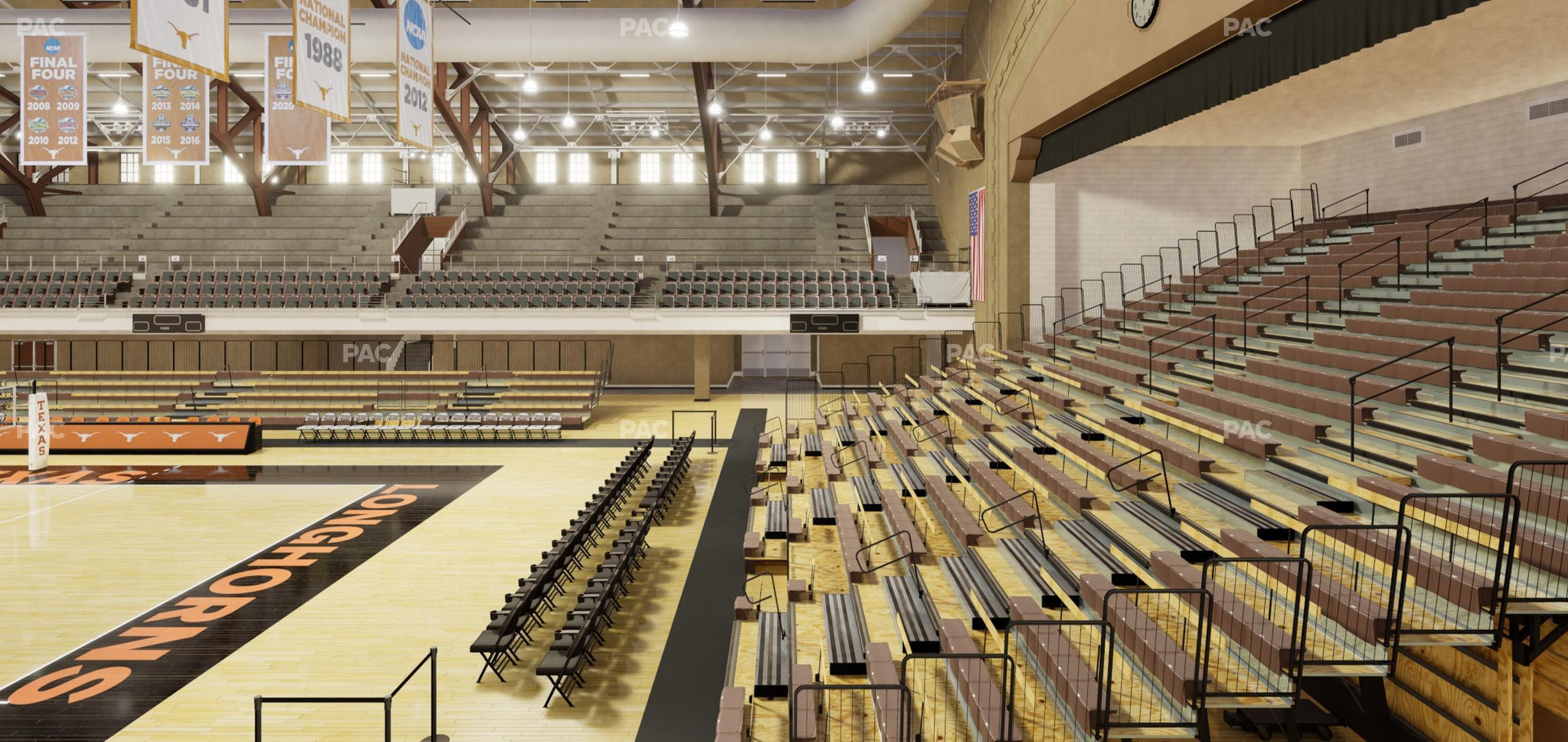 Seating view for Gregory Gym Section Chairback 31