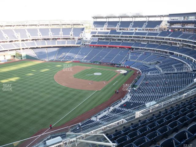 Seating view for Nationals Park Section 401