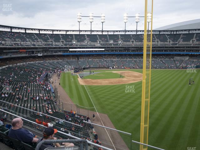 Seating view for Comerica Park Section 210