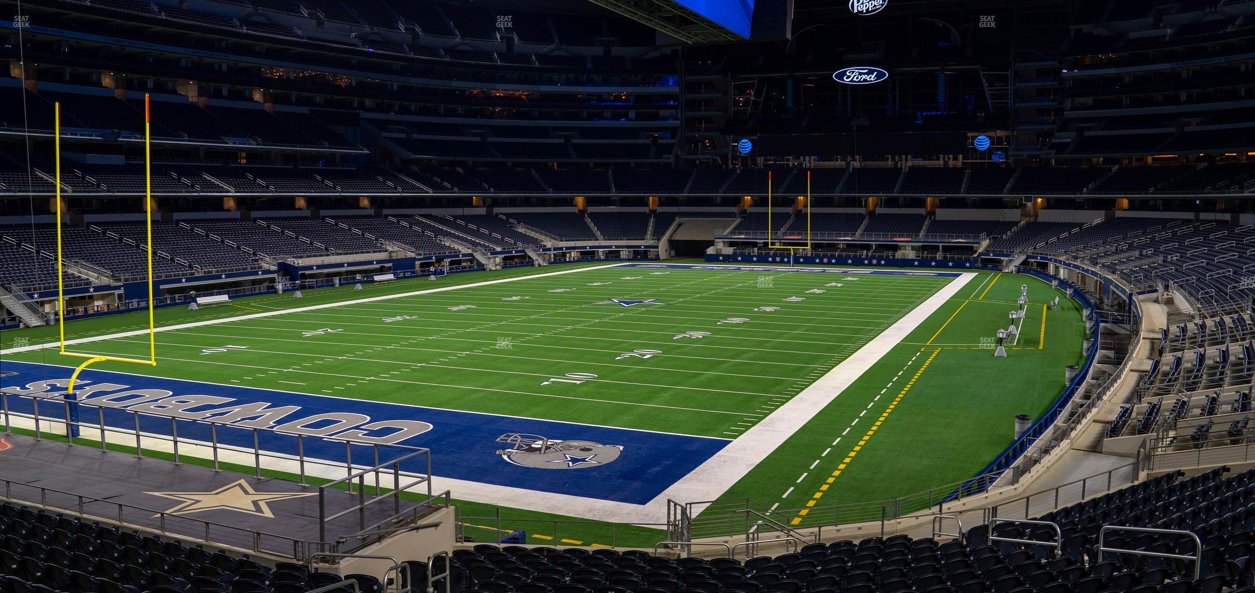 Seating view for AT&T Stadium Section Hall Of Fame Suite 236