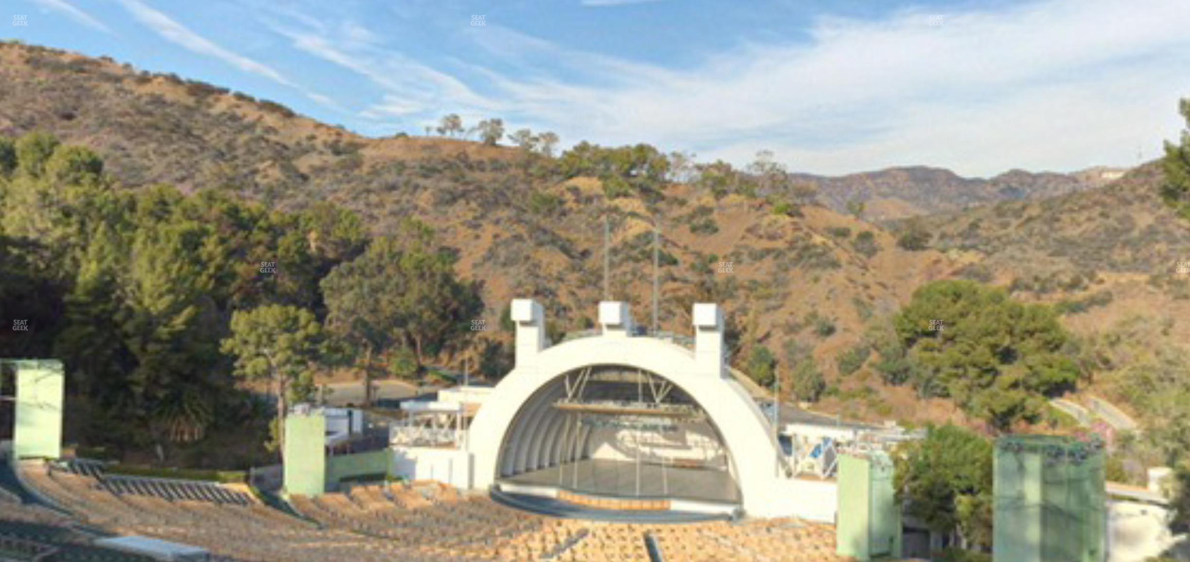 Seating view for Hollywood Bowl Section Q 1