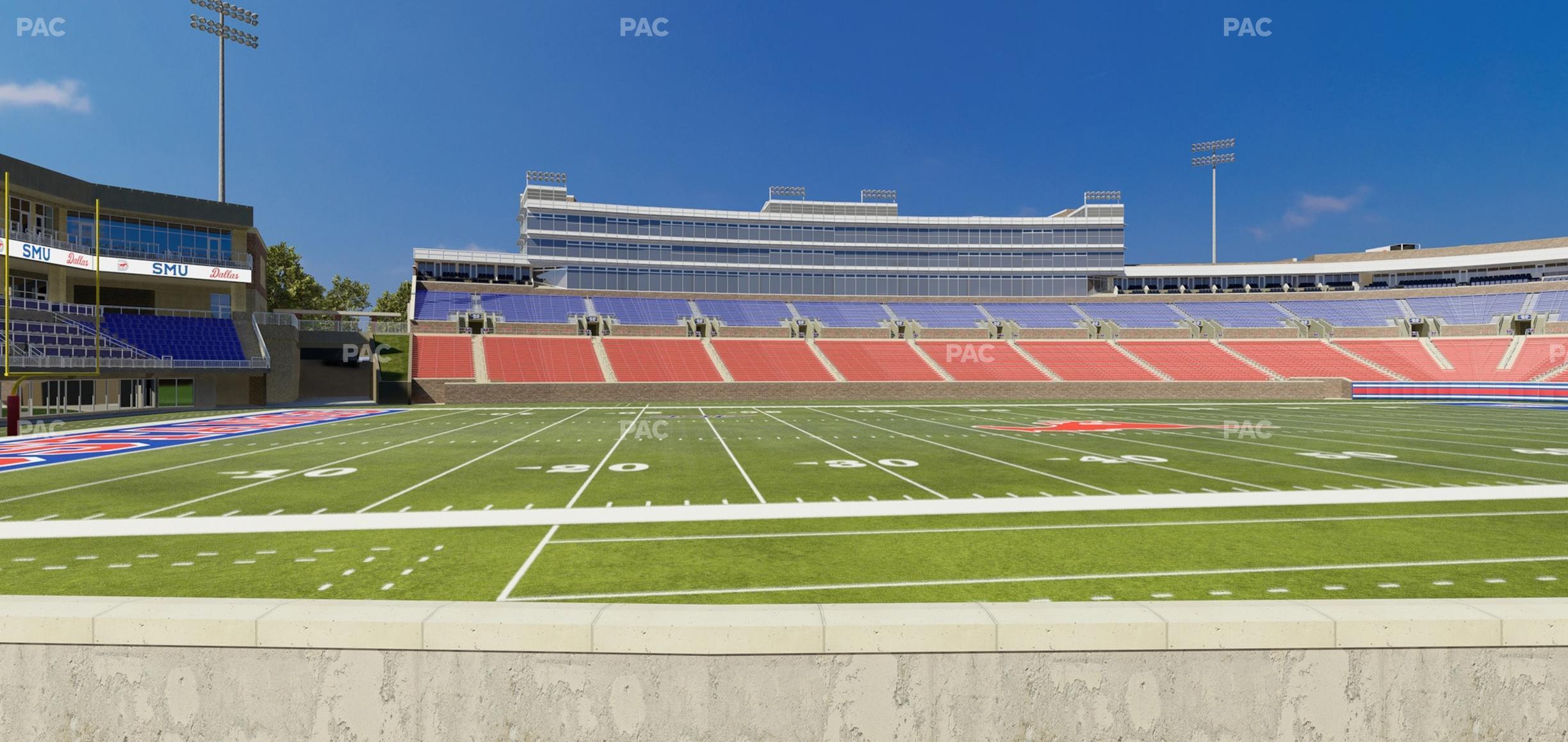 Seating view for Gerald Ford Stadium Section 126