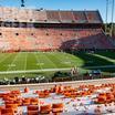 Preview of Seating view for Clemson Memorial Stadium Section O