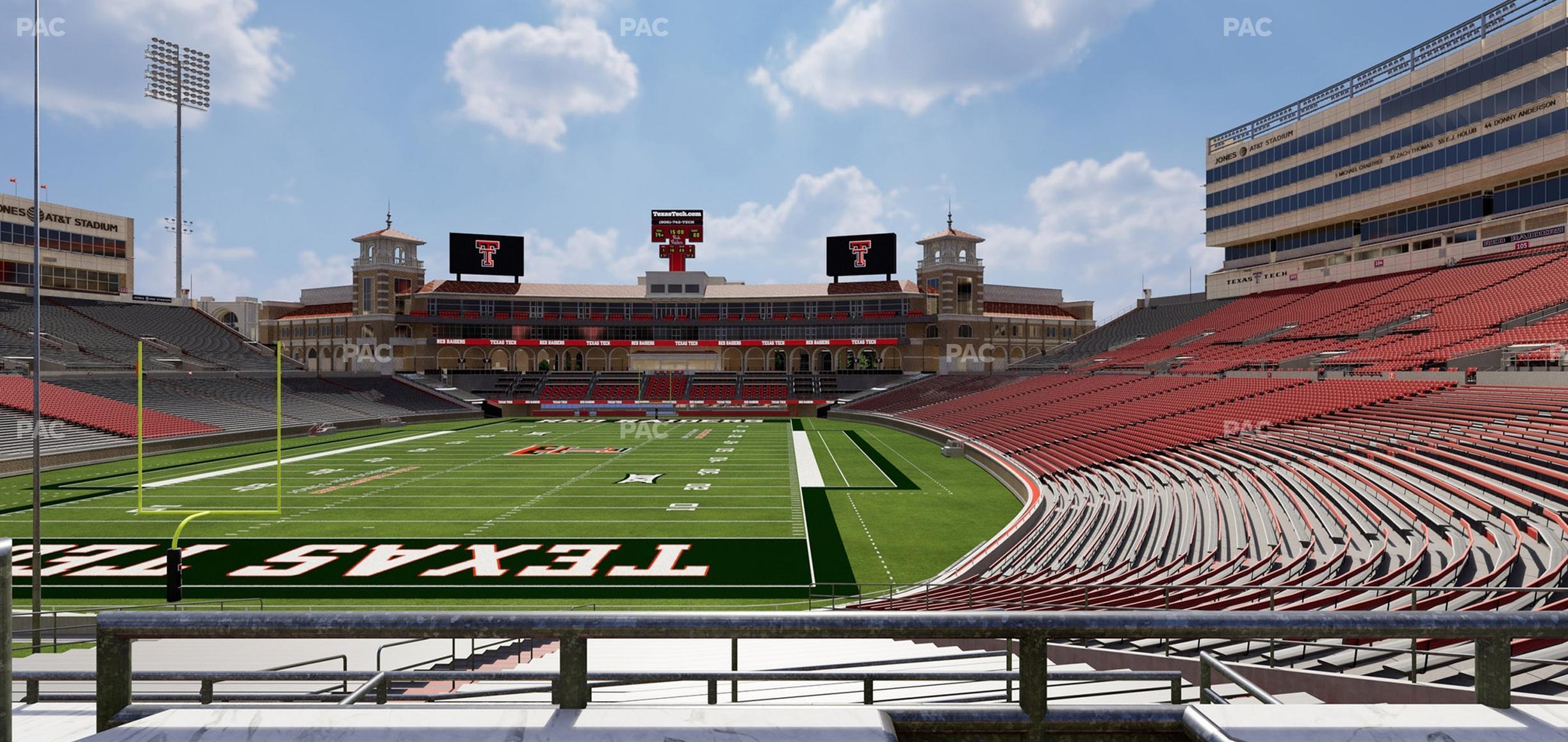 Seating view for Jones AT&T Stadium Section 1