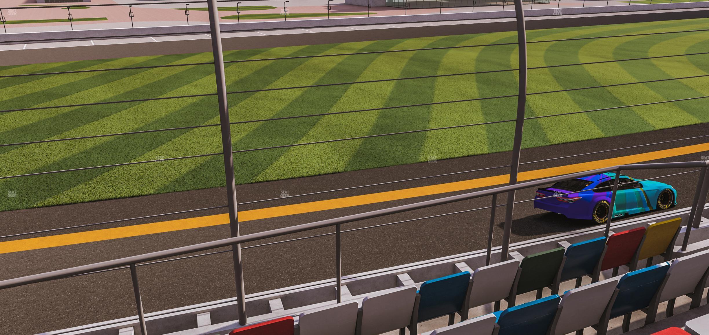 Seating view for Daytona International Speedway Section Front 140