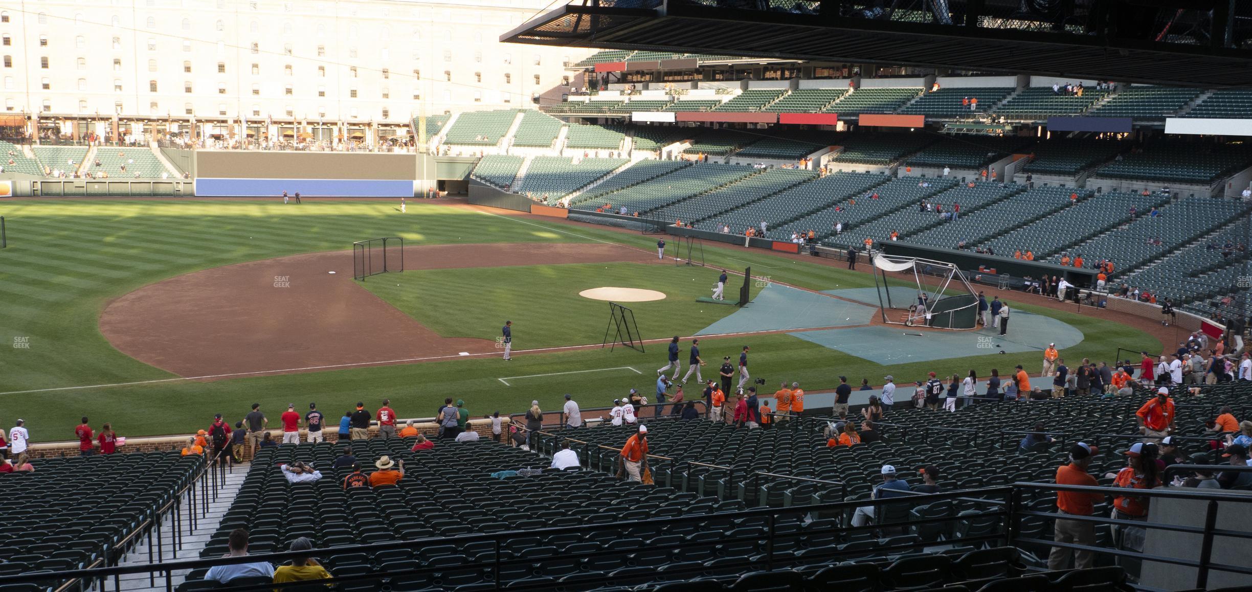 Seating view for Oriole Park at Camden Yards Section 55