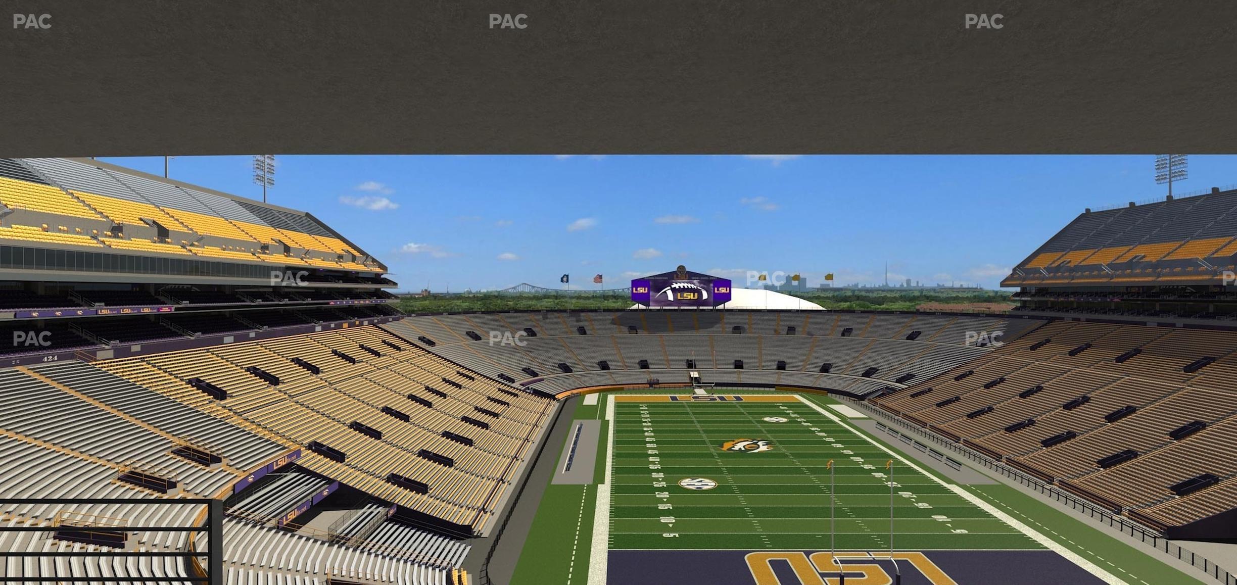 Seating view for Tiger Stadium Section Suite 259