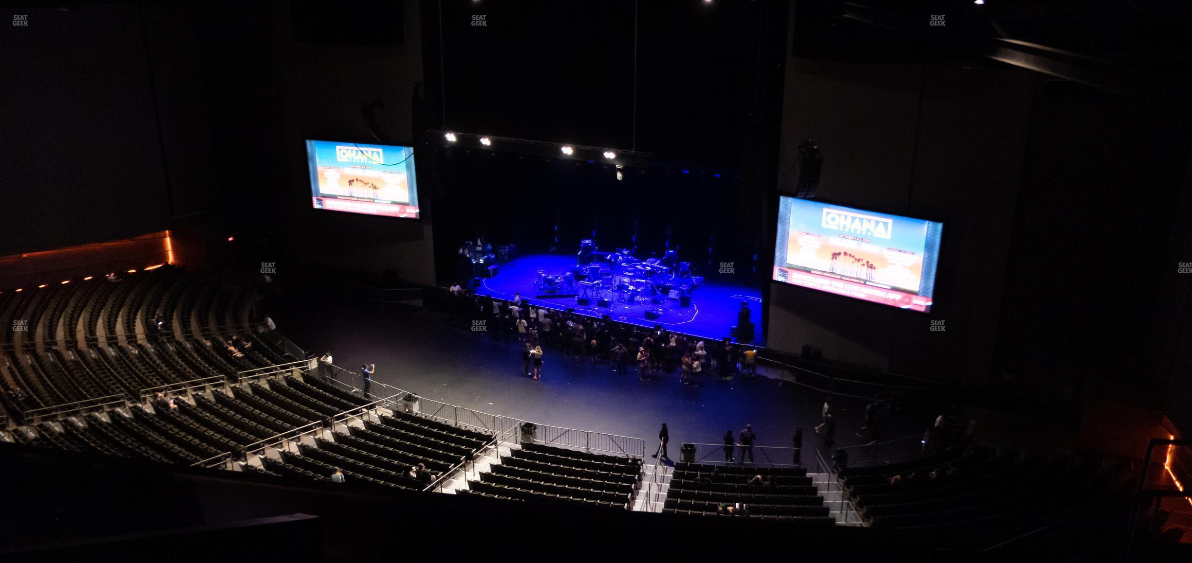 Seating view for Arizona Financial Theatre Section Balcony 302