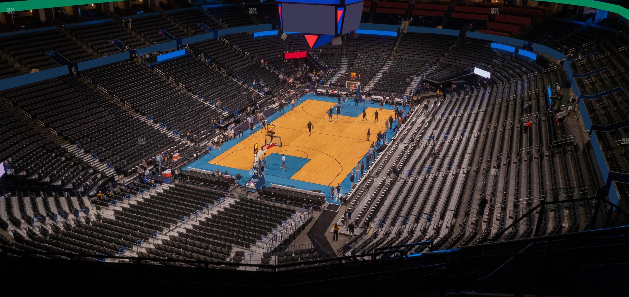 Seating view for Paycom Center Section 314