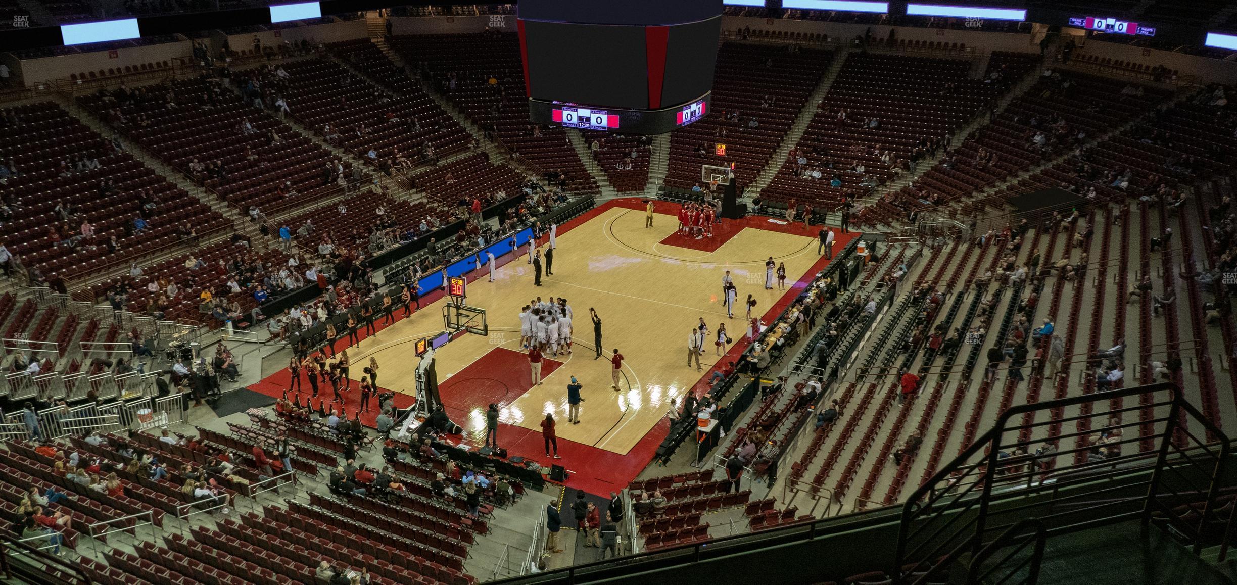 Seating view for Colonial Life Arena Section 213